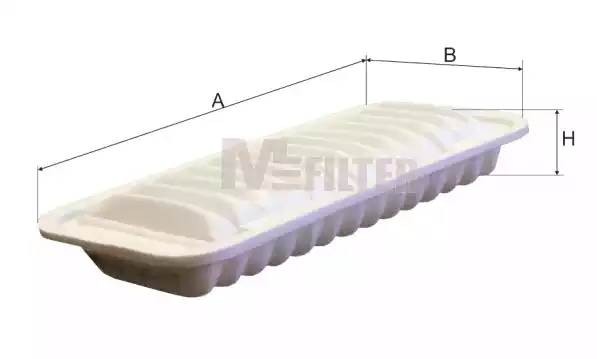 фильтр воздушный!\ Toyota Yaris 1.0 16V 99> K7044 MFILTER AUTOMOTIVE FILTERS