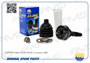 ШРУС наружный (T23/T19/ABS40) с кольцом ABS DAEWOO Matiz M100, M150, с кольцом A AMD.SH118 AMD