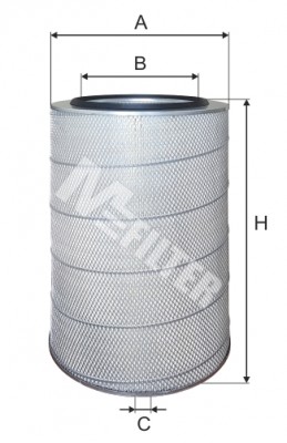 фильтр воздушный ! H618 D327 d216 \ MAN,IVECO A567 MFILTER AUTOMOTIVE FILTERS