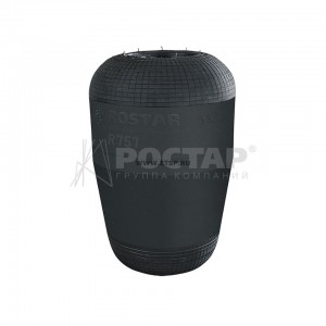 Пневморессора MERCEDES (чулок) (385х265мм,отв. 130.8х130.8мм) ROSTAR R757 ROSTAR