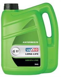 Антифриз LUXE Long Life G11 -40 С зеленый 3 кг 695 LUXE OIL