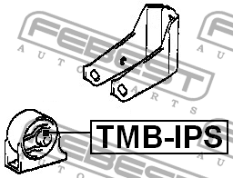 Опора двигателя TMB-IPS TMB-IPS FEBEST