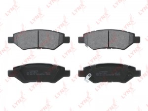 Колодки тормозные задние BD-1821 BD1821 LYNXAUTO