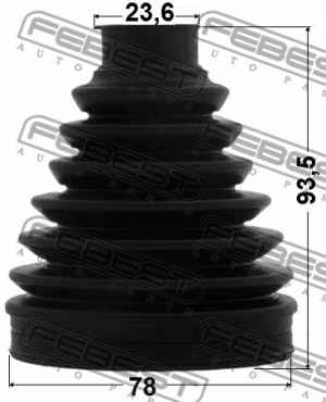 Пыльник ШРУСа TOYOTA Corolla,Verso,Yaris (12-) (1NZFE/1NRFE) комплект FEBEST 0117-NCP90 FEBEST
