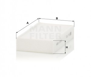 Фильтр салонный CU1721-2 CU17212 MANN FILTER