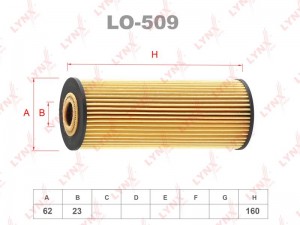MERCEDES BENZ 93-06 1.8-2.3 бензин LO-509 LYNXAUTO