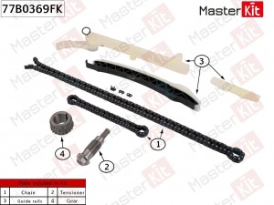 Комплект цепи ГРМ MERCEDES-BENZ M 264 77B0369FK 77B0369FK MASTER KIT
