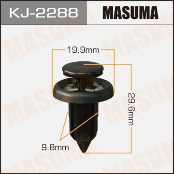 Пистон обивки универсальный MASUMA KJ2288 MASUMA