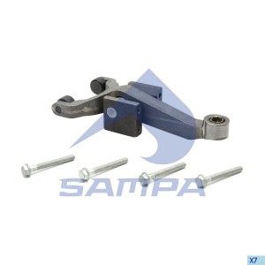 Вилка сцепления DAF XF95 комплект (вилка, ролики, 4 болта) SAMPA 050295 SAMPA