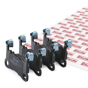 P 65 050 колодки дисковые задние!\ Porsche Cayenne III 3.6/4.8 18> P65050 BREMBO