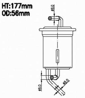 Фильтр топливный FSP13114 FSP13114 AZUMI