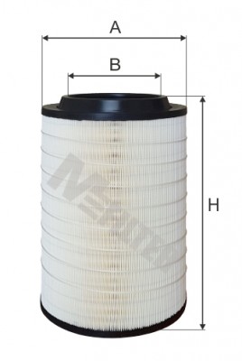 фильтр воздушный ! H473.5 D266.5 d170 \ DAF CF75 A573 MFILTER AUTOMOTIVE FILTERS