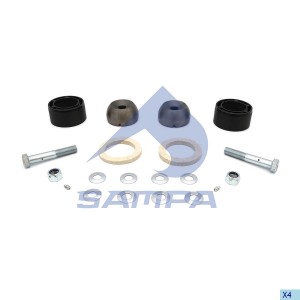 р/к опор седла!(мп) на 2 опоры 2шара+2втулки+2болта+2гайки+2 сальника+\Jost JSK  095508 SAMPA