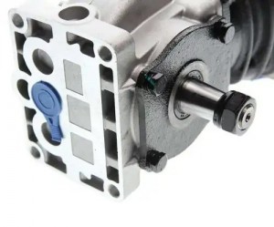 Компрессор ПАЗ,КАВЗ дв.ЗМЗ-523,ММЗ-245 (1 цилиндровый) жид. охлаж. без шкива 225 350-27-004 MEGA POWER