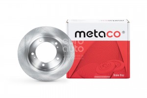 Диск тормозной передний не вентилируемый 3100015 3100015 METACO