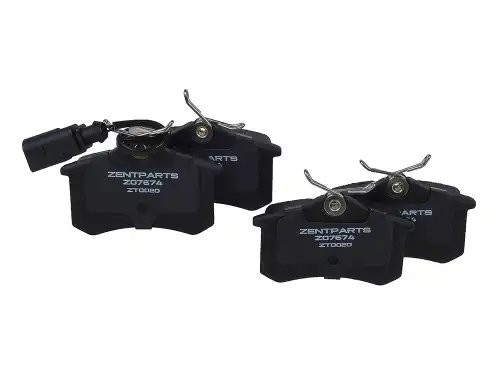 колодки тормозные дисковые! Audi A4 RS4 2.7i Quattro 00-01 Z07674 ZENTPARTS