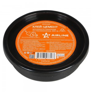 Клей-цемент для ремонта глушителей со стекловолокном, банка, 200 гр. (ADGC029) ADGC029 AIRLINE