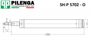 Амортизатор передний масляный NEXIA, LANOS, KADETT, VECTRA A SH-P5702-O SHP5702O PILENGA