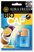 Ароматизатор подвесной жидкостный (coconut&maracuja) 6мл Bio Cap AURA FRESH 23005 AURA FRESH
