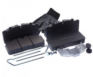 Колодки тормозные ГАЗон Next передние/задние (4шт.) MEGAPOWER 350-33-021 MEGA POWER