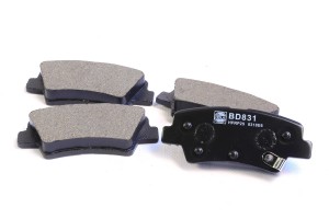 Колодки тормозные дисковые задние BD831 HOLA