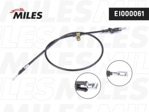 Трос стояночного тормоза левый MITSUBISHI CARISMA -06 EI000061 EI000061 MILES