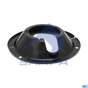 Щиток ROR барабана тормозного пылезащитный (на сторону, 420х220мм) SAMPA 085.037 SAMPA