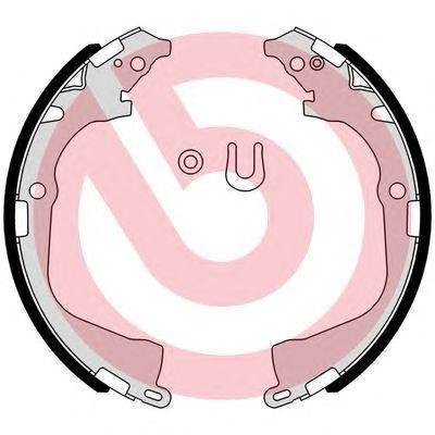 Колодки тормозные S85541 S 85 541 BREMBO