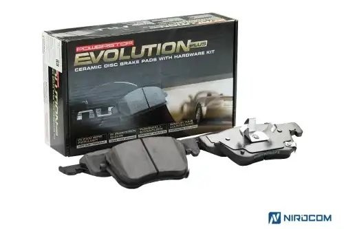 172114 Передние керамические колодки Evolution PLUS Z17 PowerStop 17-2114 17-2114 POWERSTOP