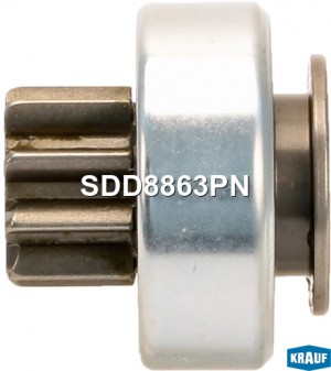 Привод стартера CHEVROLET Rezzo,Tacuma (00-) 1.6 (A16DMS), OPEL Astra G (97-00)  SDD8863PN KRAUF