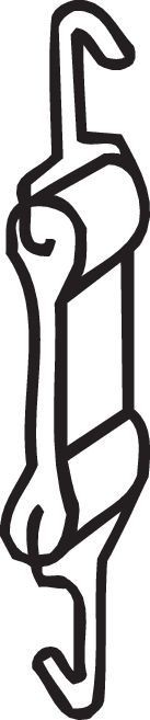 Ремень ВАЗ-2101 подвески глушителя BOSAL 255-754 BOSAL