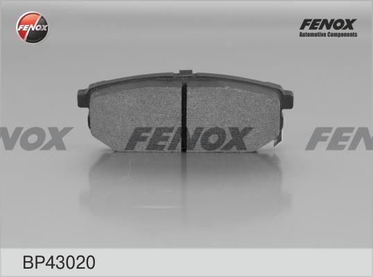Колодки тормозные дисковые Kia Sorento 02- BP43020 FENOX