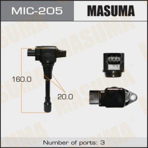 катушка зажигания!\ Nissan Qashqai/Altima 1.2-2.5 01> MIC-205 MASUMA