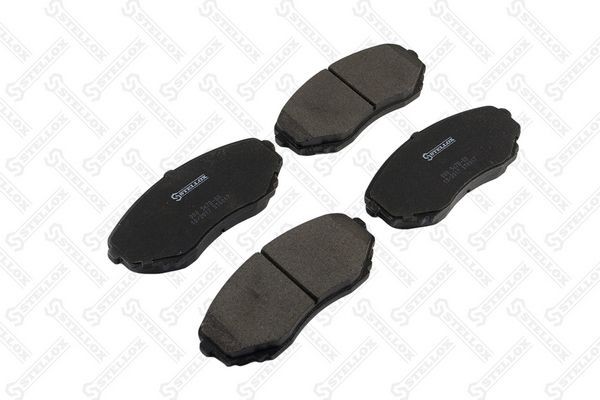 колодки дисковые передние! с антискр. пл.\ Mazda MPV 2.0/2.3/2.5 V6 99> 000-567B-SX STELLOX