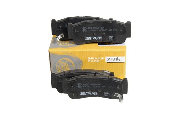 колодки дисковые задние! Hyundai Santa Fe 2.7/2.2CRDi 06> Z07385 ZENTPARTS