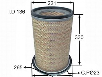 Фильтр воздушный MITSUBISHI CANTER 89-93 A23364 A23364 AZUMI