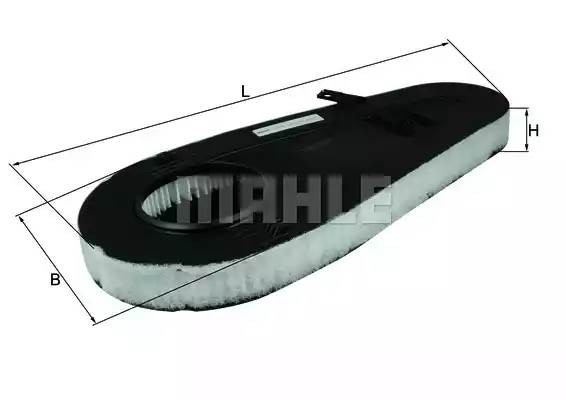 Фильтр воздушный BMW 5 (F07,F10,F11),7 (F01,F02) (N47/N57) MAHLE LX3598 MAHLE KNECHT