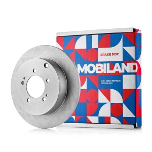 Тормозной диск CITRO?N C-CROSSER (EP_) задний невентилируемый D302 мм MOBILAND 4 416201400 MOBILAND