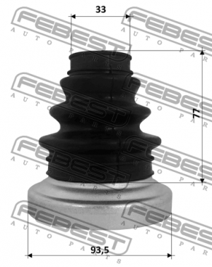 Пыльник ШРУСа внутренний BMW X5 E70 2006-2013 1915-E70 1915-E70 FEBEST