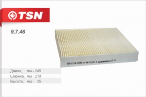 Фильтр салона 9.7.46 TSN