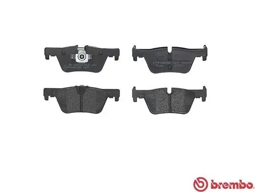 Колодки тормозные BMW 1 (F20,F21),3 (F30,F31,F34,F80),4 (F32,F33,F36,F82,F83) за P06071 BREMBO