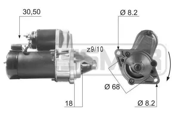 CHEVROLET AVEO (T200) (2003-2008) AVEO (T250) (200 SU 1.2 kW 220001 ERA