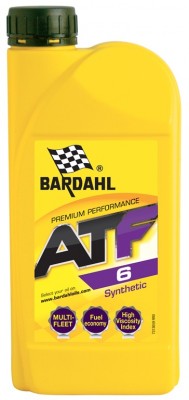 Масло трансмиссионное синтетическое BARDAHL ATF VI 1л 36591 36591 BARDAHL