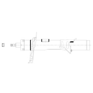 Амортизатор FORD Kuga 2012 - 2020 перед.прав. GY1843G GY1843G CTR