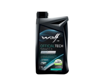 WOLF OFFICIALTECH 5W40 C3 1L BMW LONGLIFE-04 GM dexos2™ MB 229.52 PORSCHE C40 VW 8333279 WOLF