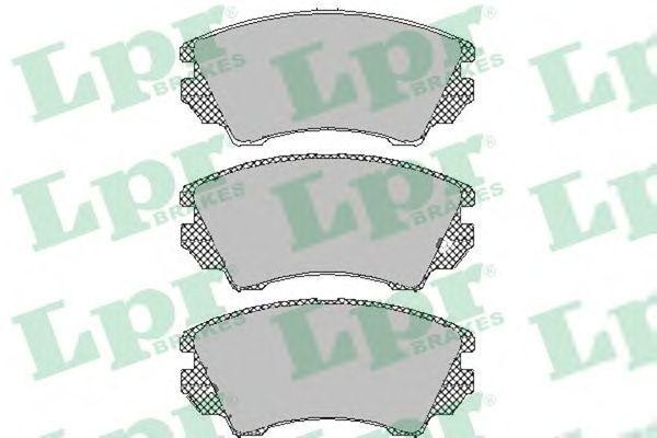 Комплект тормозных колодок 05P1467 05P1467 LPR