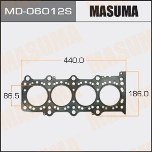 прокладка головки блока!\ Suzuki Liana/SX4 MD-06012S MASUMA