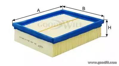 Фильтр воздушный AG152 AG 152 GOODWILL