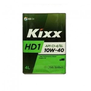 Масло моторное KIXX HD1 API CI-4/SL 10W40 синт.4л L206144TE1 KIXX