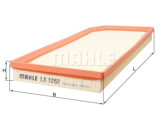 Фильтр воздушный LX1262 MAHLE KNECHT